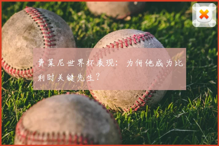 费莱尼世界杯表现：为何他成为比利时关键先生？