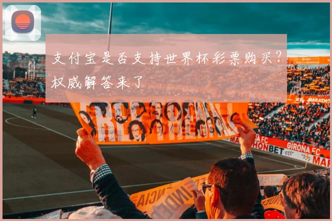支付宝是否支持世界杯彩票购买？权威解答来了