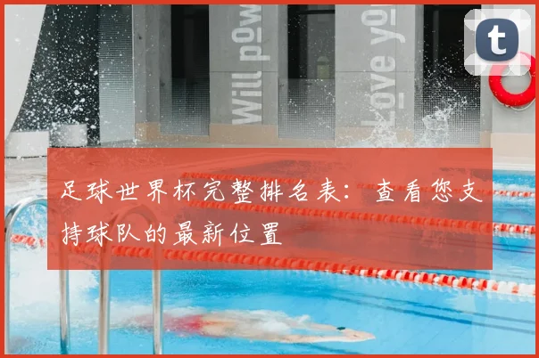 足球世界杯完整排名表：查看您支持球队的最新位置